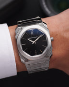 Specht & Söhne SP2654Q1 Quartz — Ultrafino 38mm, pulseira de aço, vista 4