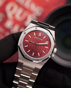 Specht & Söhne SP2646Q2 Quartz — Octogonal 38mm, pulseira de aço, vista 2