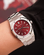 Specht & Söhne SP2646Q2 Quartz — Octogonal 38mm, pulseira de aço, vista 3