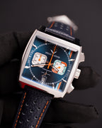 Specht & Söhne SP0009Q2 Quartz — Cronógrafo Quadrado 39mm, pulseira de couro, vista 3