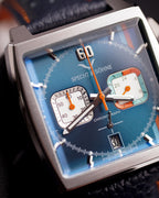 Specht & Söhne SP0009Q2 Quartz — Cronógrafo Quadrado 39mm, pulseira de couro, vista 4