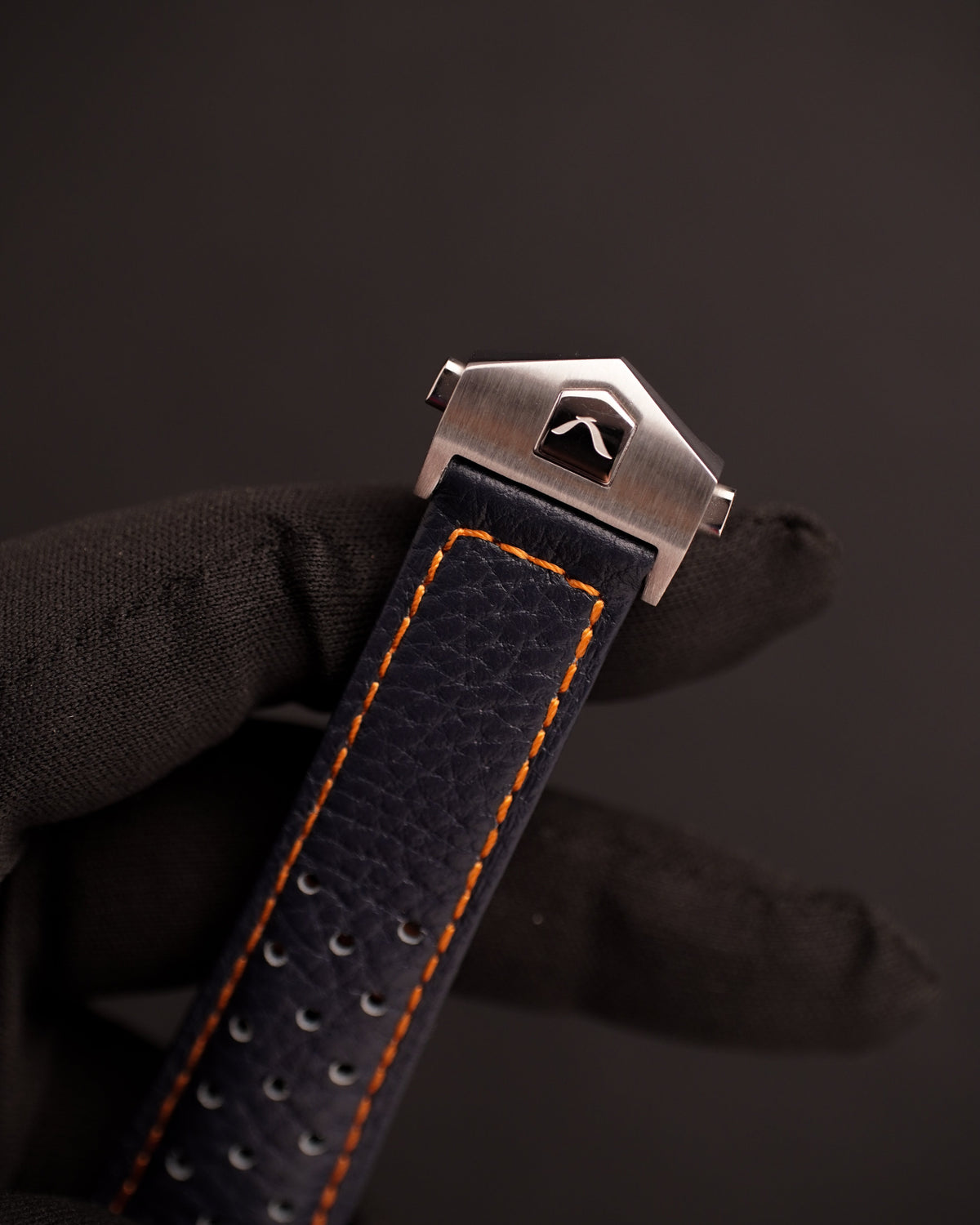 Specht & Söhne SP0009Q2 Quartz — Cronógrafo Quadrado 39mm, pulseira de couro, vista 8