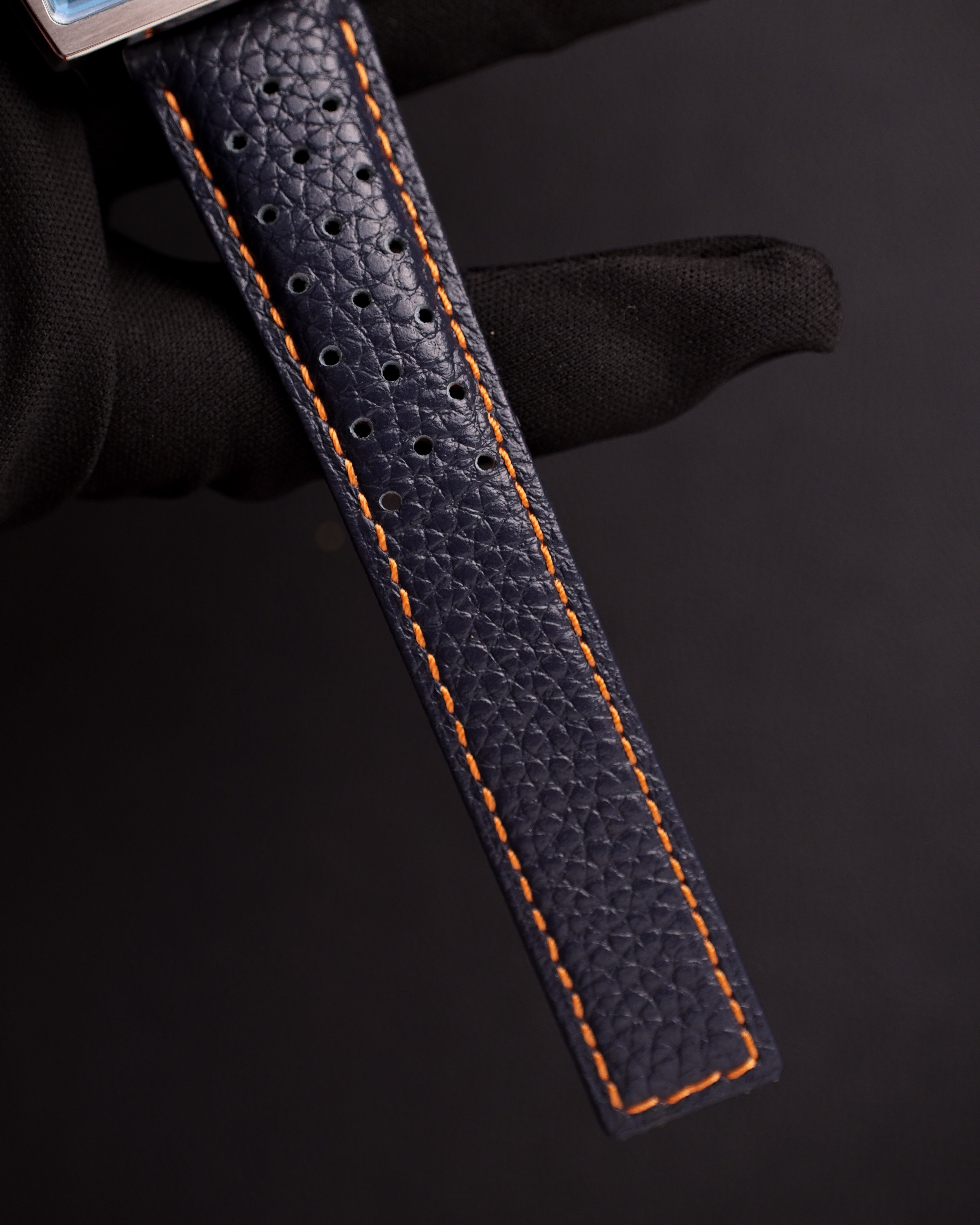 Specht & Söhne SP0009Q2 Quartz — Cronógrafo Quadrado 39mm, pulseira de couro, vista 9