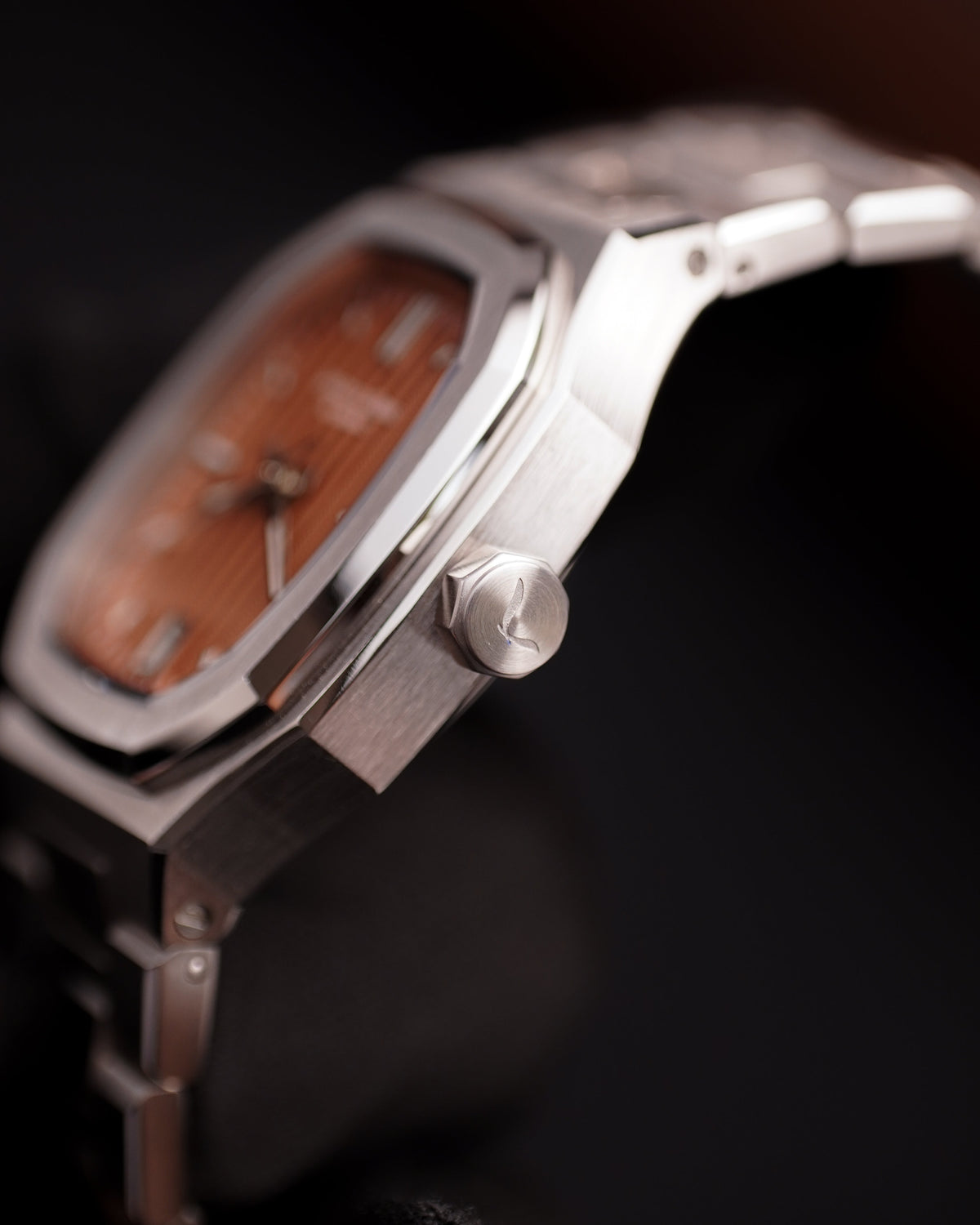 Specht & Söhne SP0017A1-V2 Automático — Integrado 37mm, pulseira de aço, vista 5