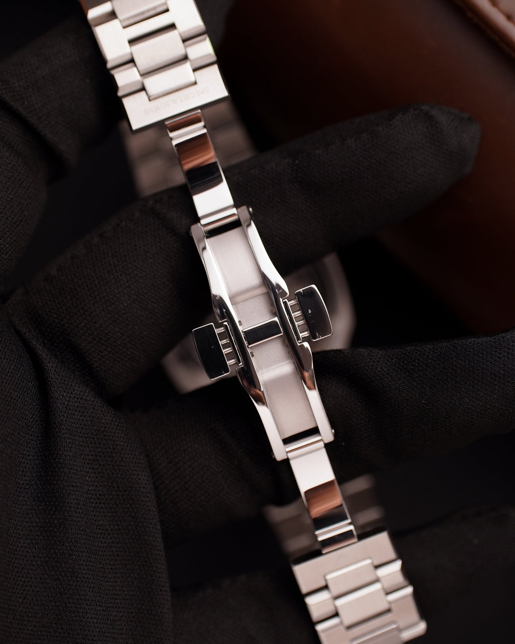 Specht & Söhne SP0017A1-V2 Automático — Integrado 37mm, pulseira de aço, vista 7