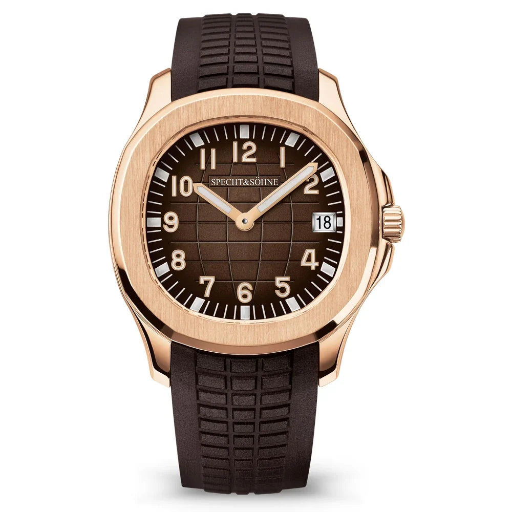 Specht & Söhne SP0008Q1 Quartz — Slim 41mm, pulseira de silicone, vista 5