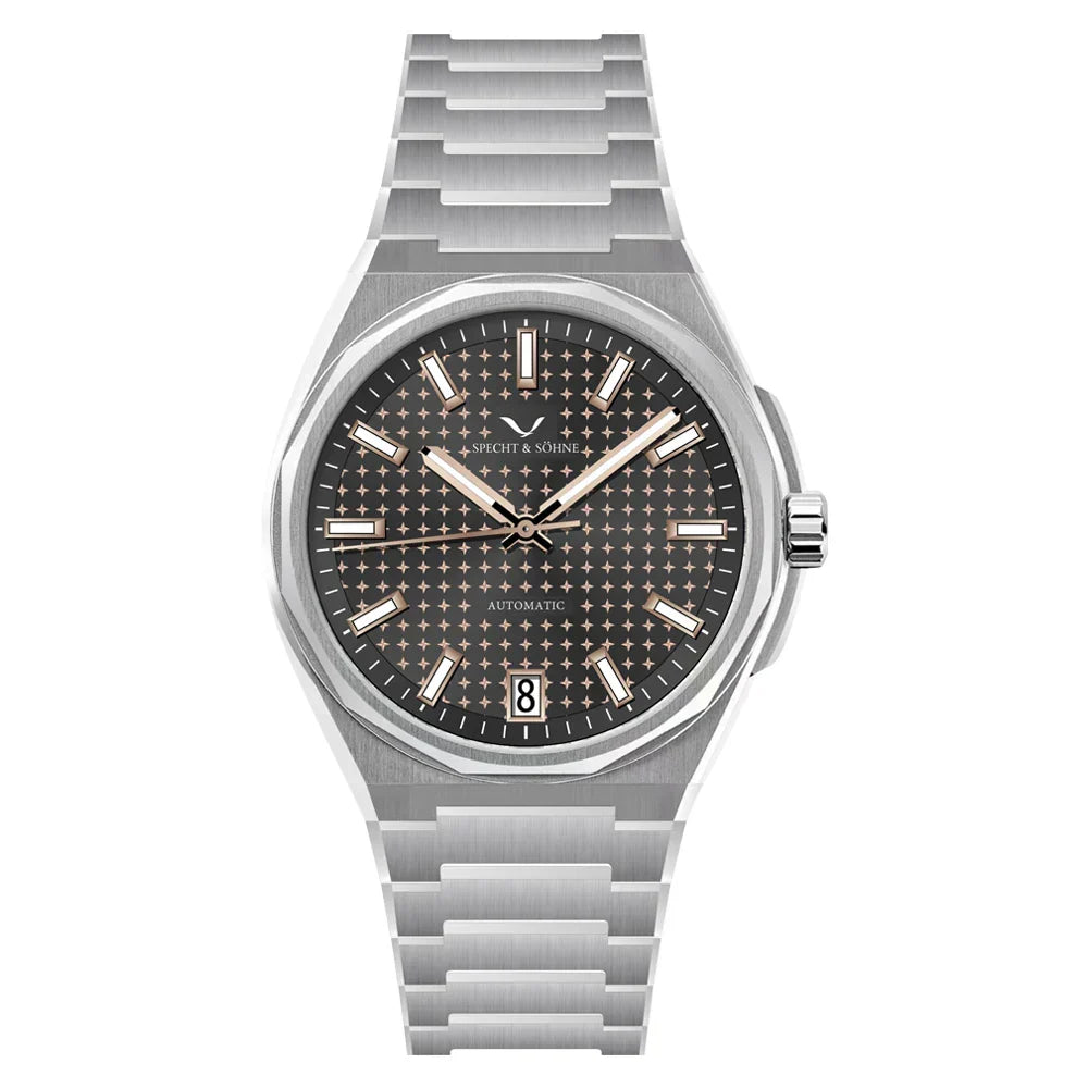 Specht & Söhne SP0023A5 Automático — Esportivo 37mm, pulseira de aço, vista 5
