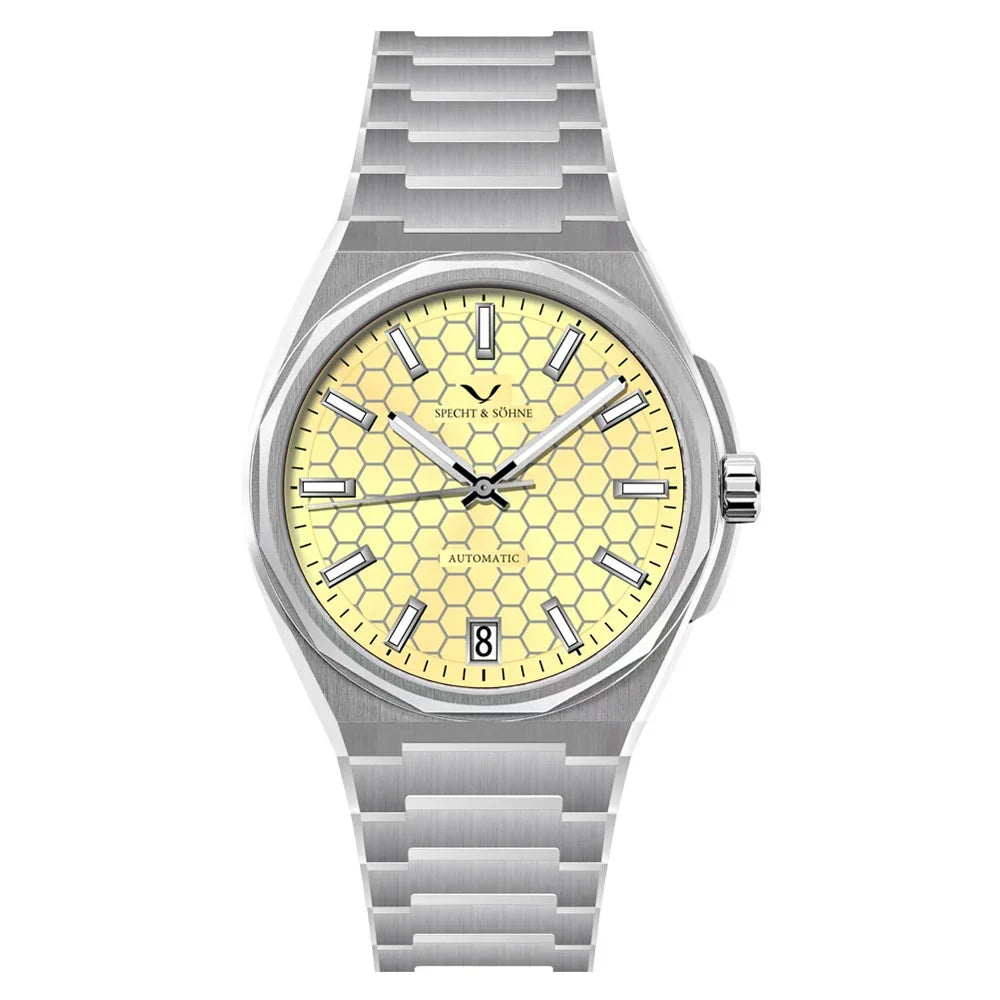Specht & Söhne SP0023A7 Automático — Esportivo 37mm, pulseira de aço, vista 3