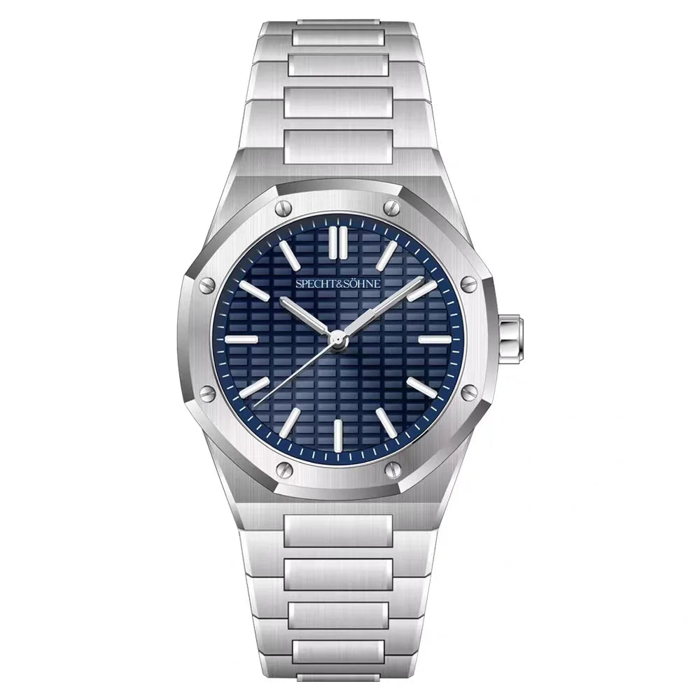 Specht & Söhne SP2646Q1 Quartz — Octogonal 38mm Quartzo