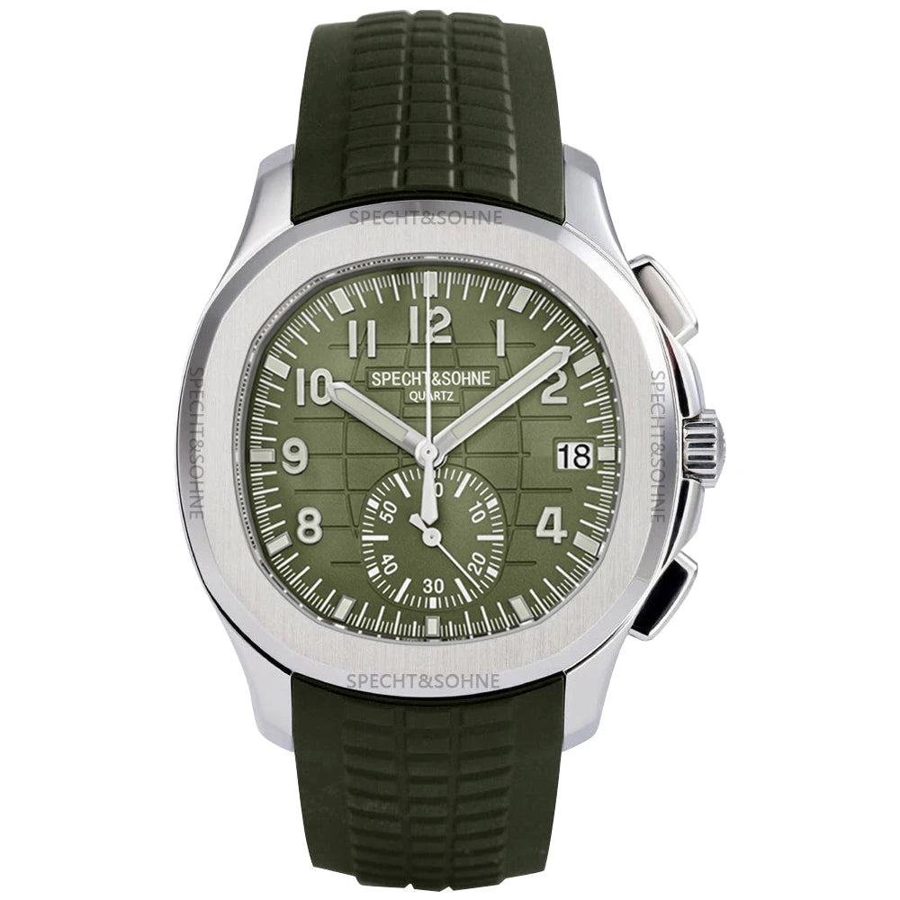 Specht & Söhne SP0006Q4 Quartz — Cronógrafo Esportivo 42mm